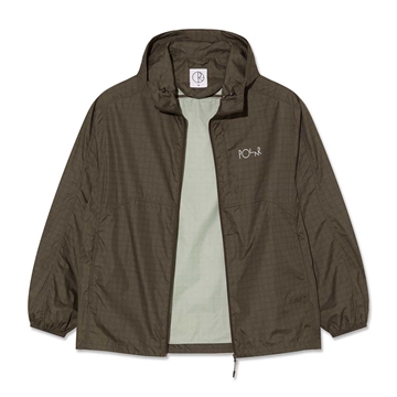 Polar Skate Co Chase Shell Jacket Brown